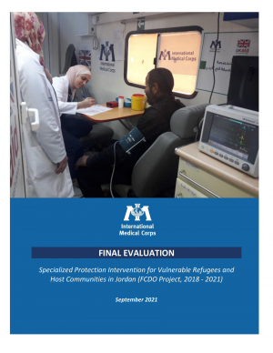 Specialized Protection Intervention for Vulnerable Refugees and Host Communities in Jordan (FCDO -IMC) - Final Evaluation